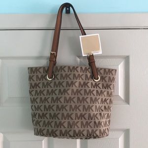 Michael Kors Monogram Shoulder Bag